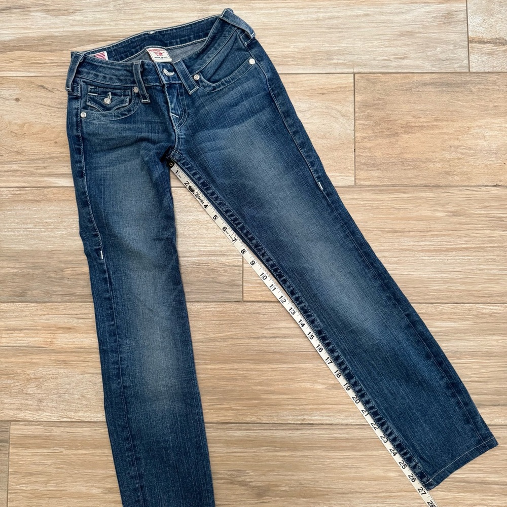 True Religion Julie Crystal Pave Jeans - Picture 13 of 15